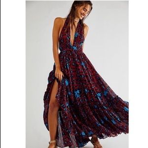 Free People Zandra Rhodes maxi dress- NWT ✨